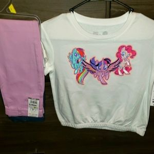 Girls 3 pieces set/My Little Pony